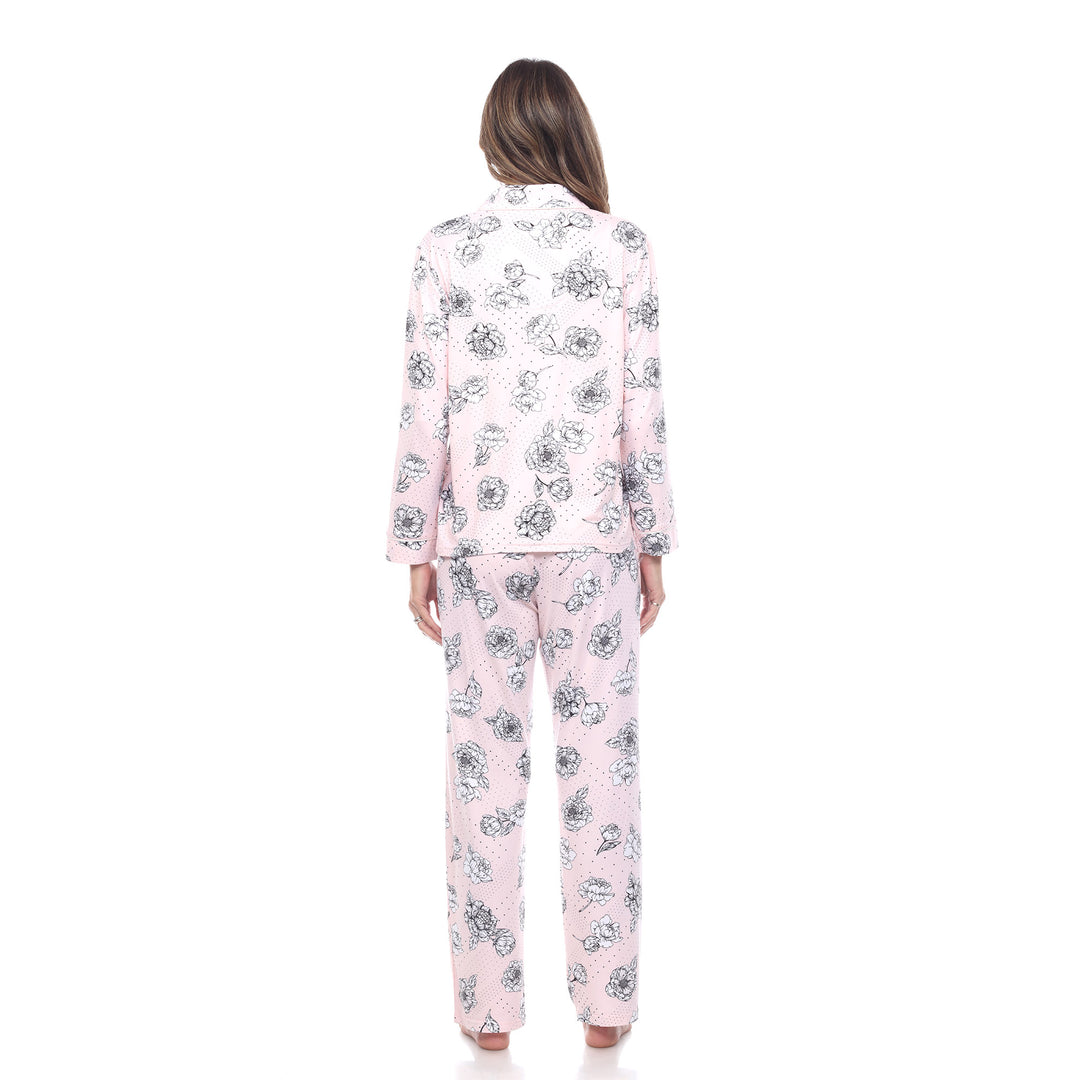 Long Sleeve Floral Pajama Set