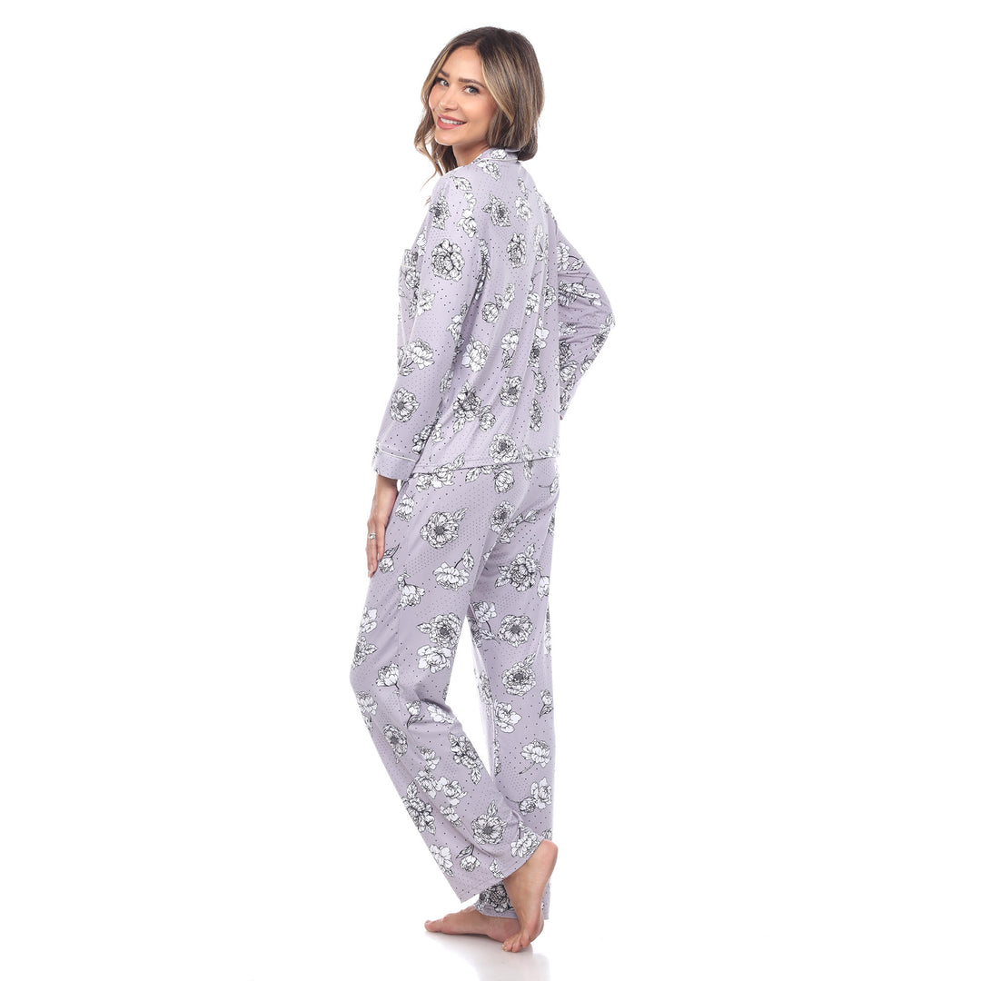 Long Sleeve Floral Pajama Set