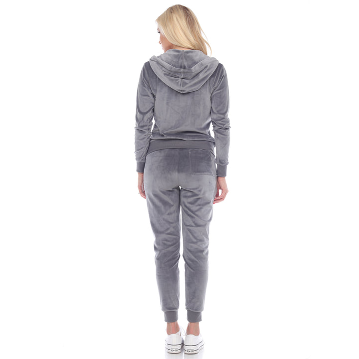 2 Piece Velour Tracksuit Set