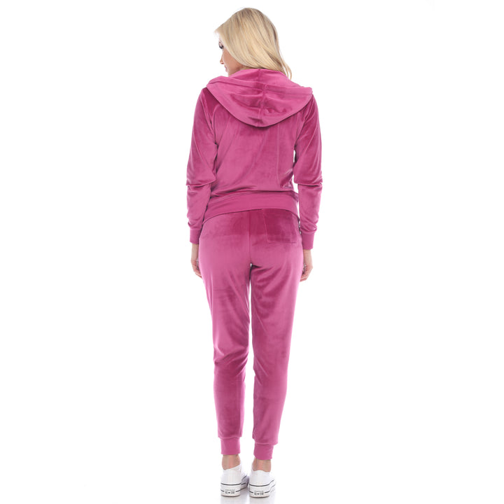 2 Piece Velour Tracksuit Set