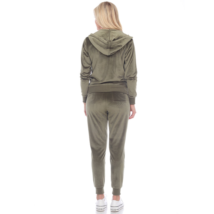 2 Piece Velour Tracksuit Set