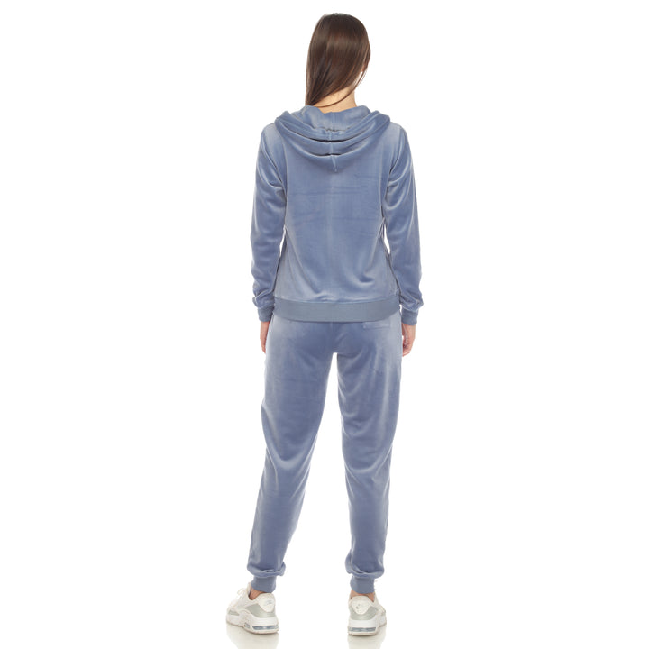 2 Piece Velour Tracksuit Set