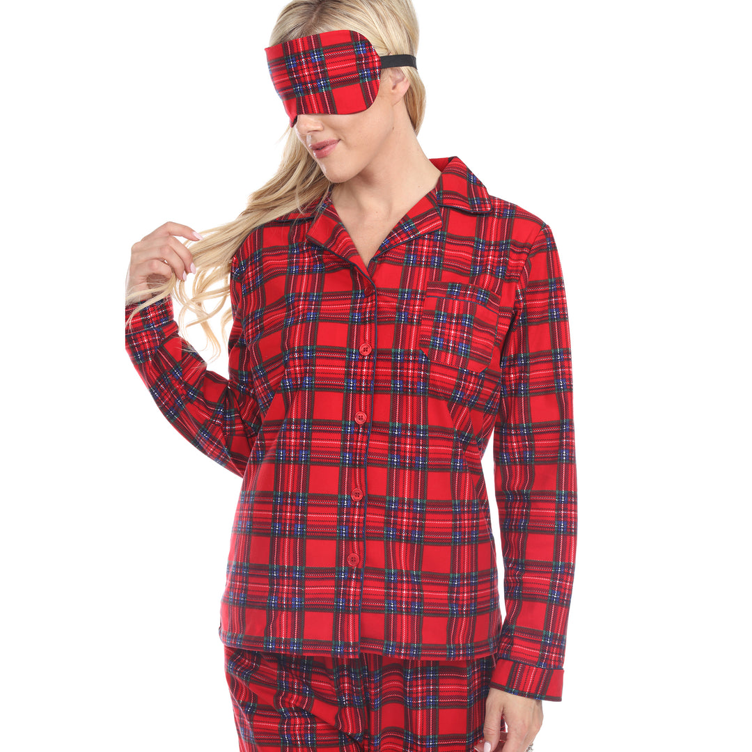 Women's Three Piece Pajama Set