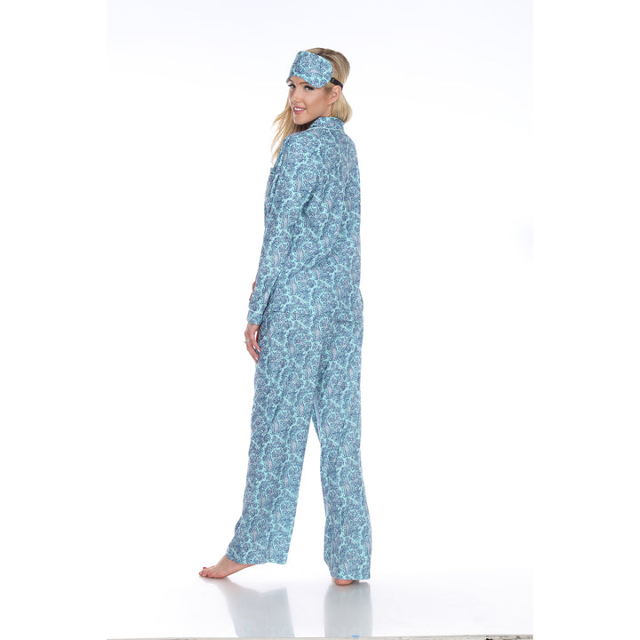 Women's Three Piece Pajama Set