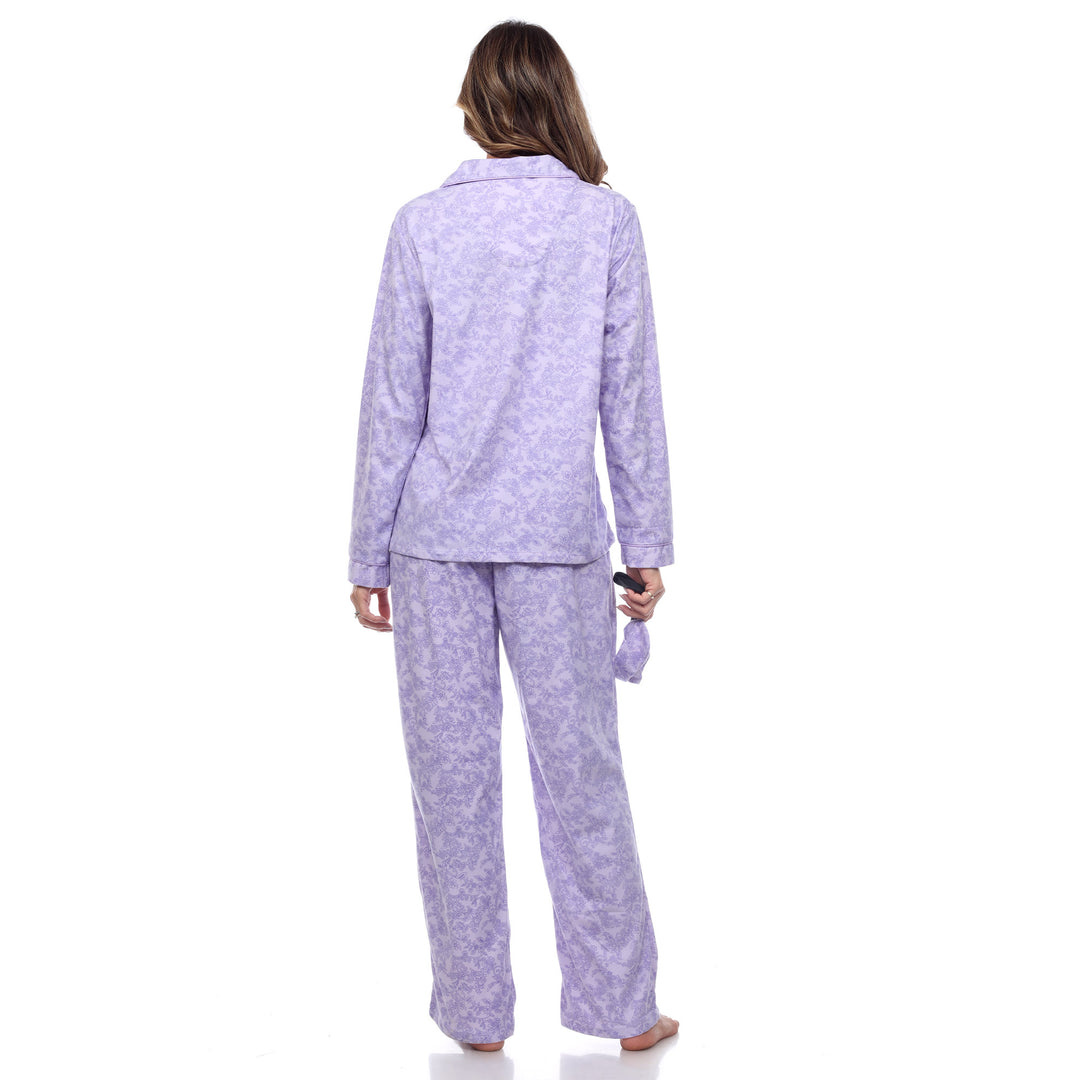 Women's Three Piece Pajama Set