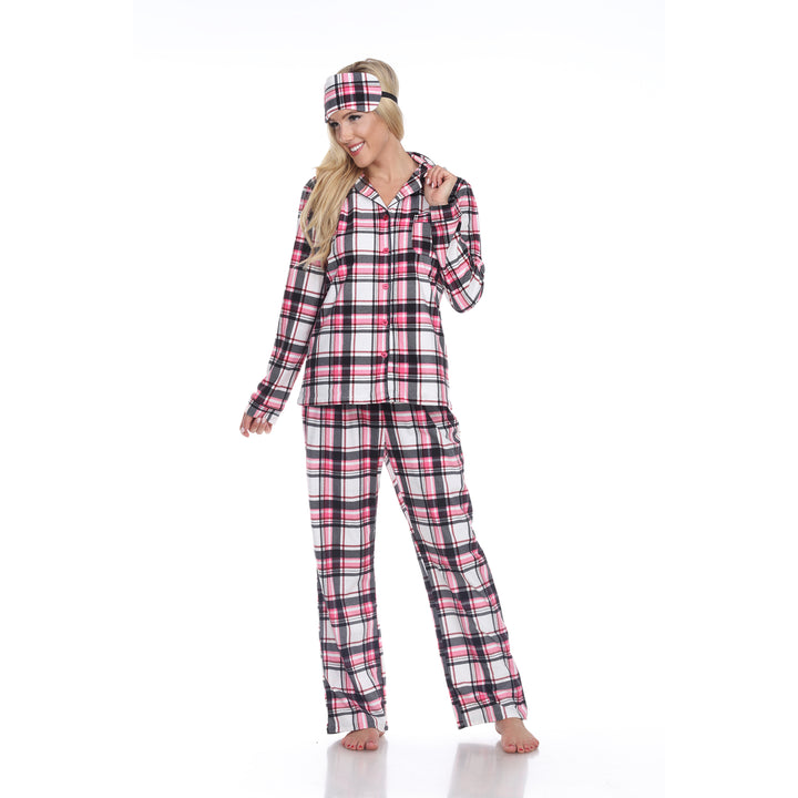 Women's Three Piece Pajama Set