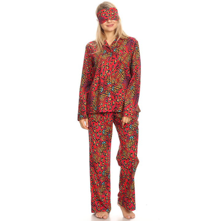 Women's Three Piece Pajama Set