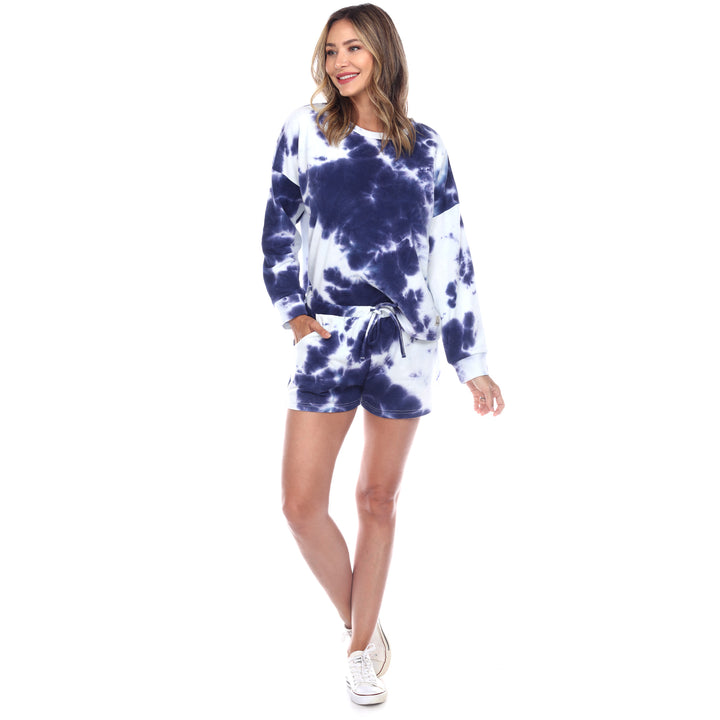 Tie Dye Lounge Top & Shorts Set