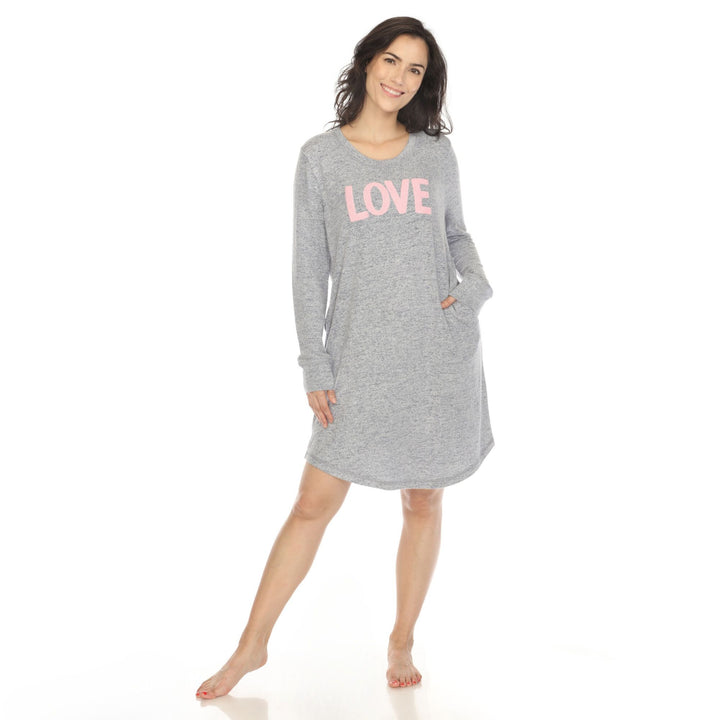 Women's Long Sleeve Sleep Shirt