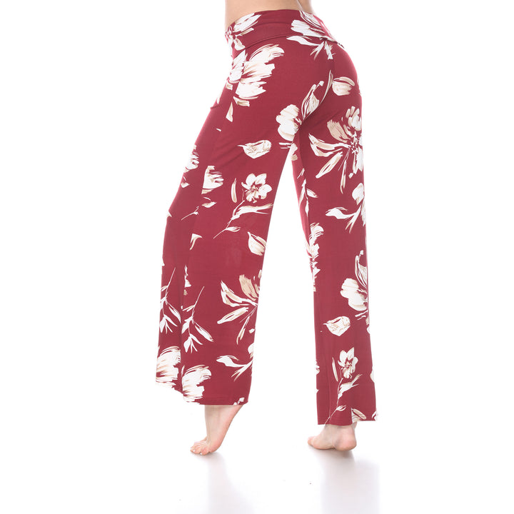 Flower Print Palazzo Pants