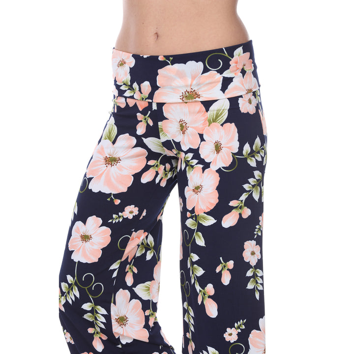 Flower Print Palazzo Pants