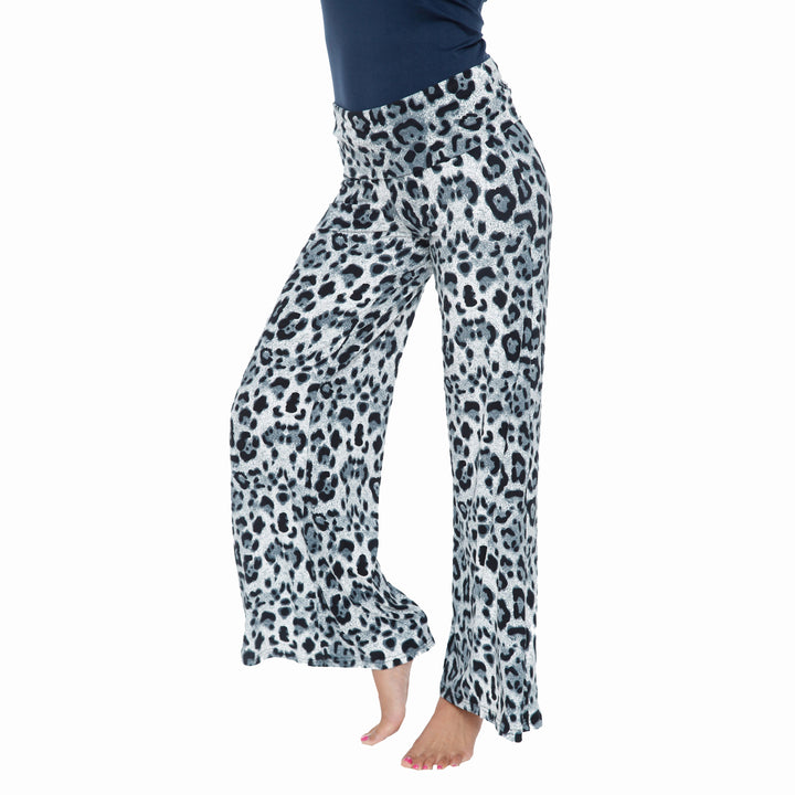 Women's Cheetah Printed Palazzo Pants