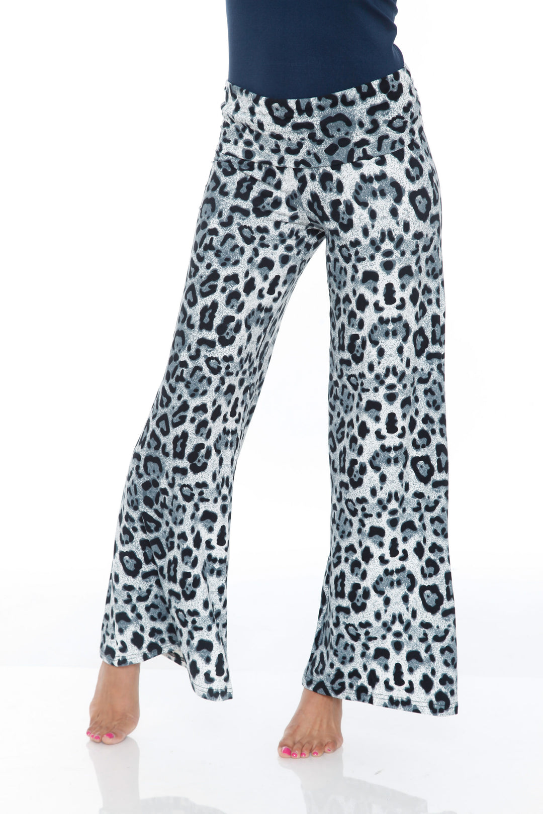 Women's Cheetah Printed Palazzo Pants