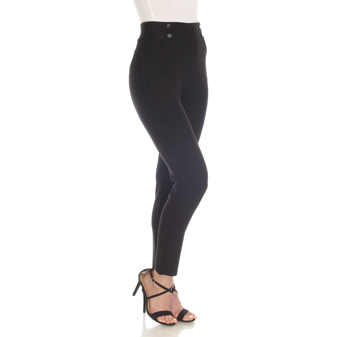 Super Soft Elastic Waistband Scuba Pants