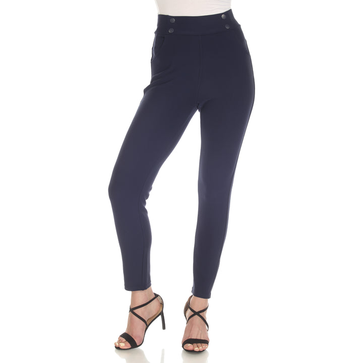 Super Soft Elastic Waistband Scuba Pants