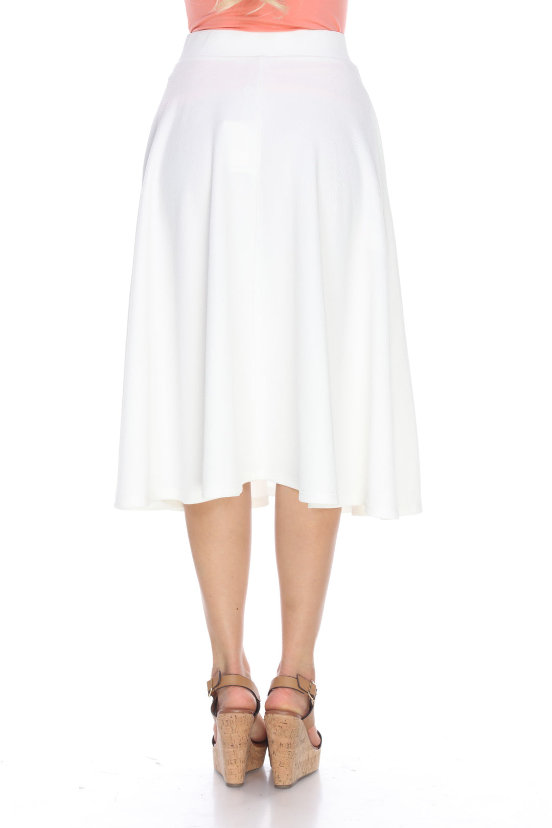 Flared Midi Skirt with pockets