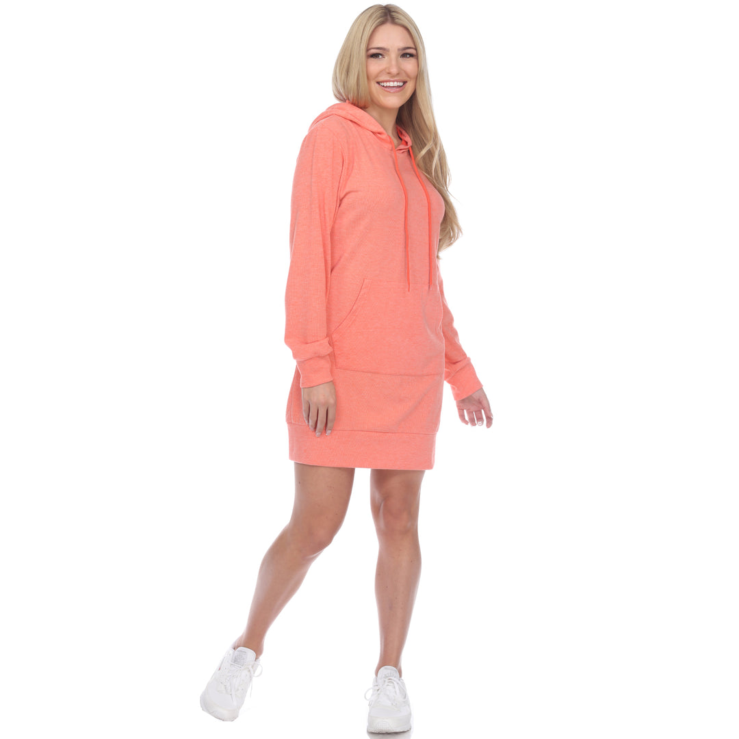 Women's Hoodie-Shirt-Dress