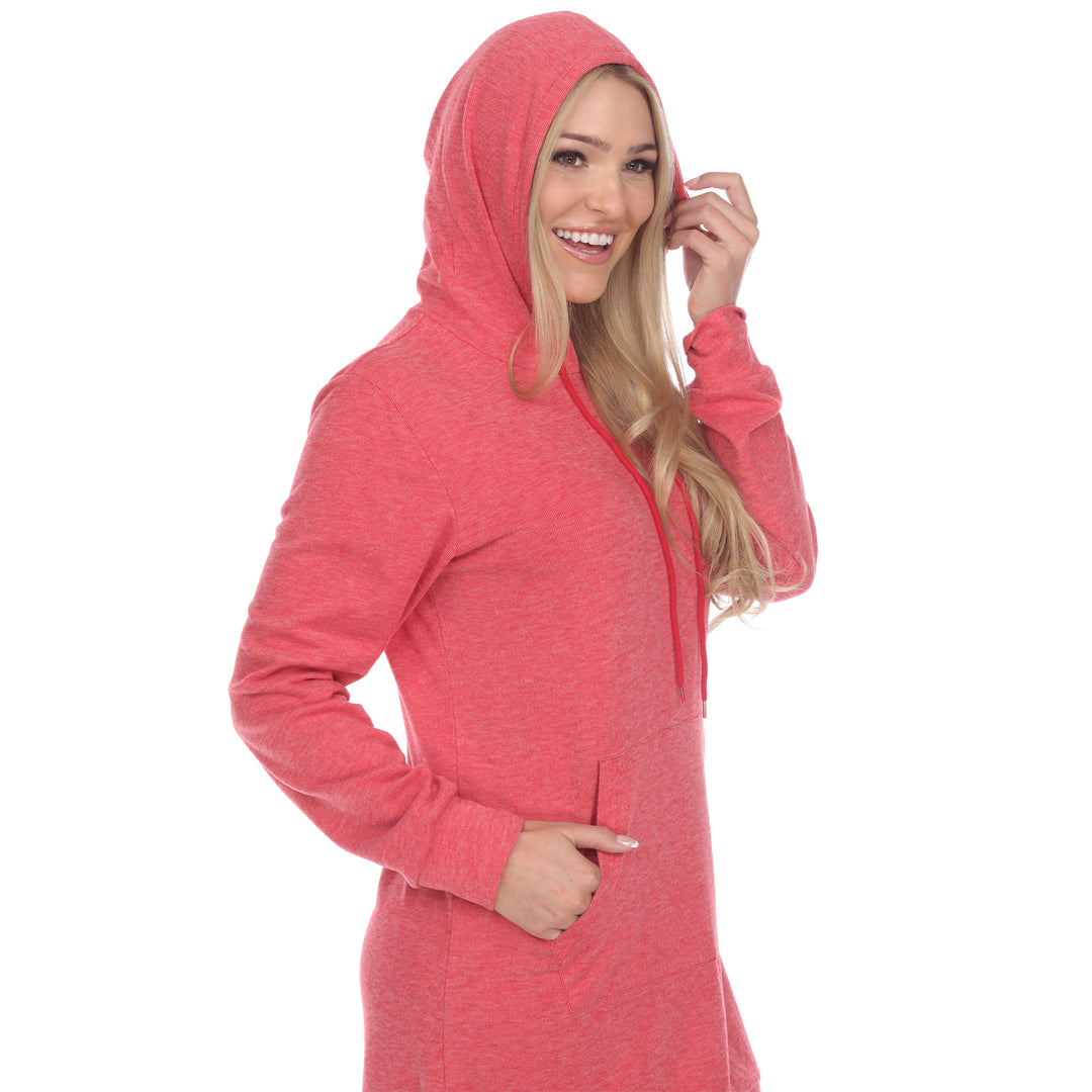 Women's Hoodie-Shirt-Dress