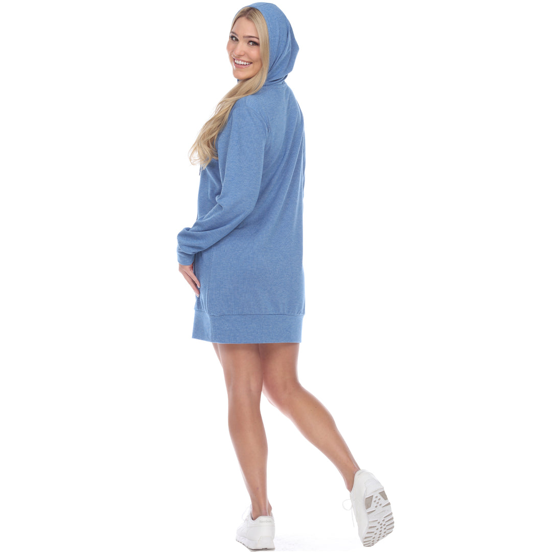 Women's Hoodie-Shirt-Dress