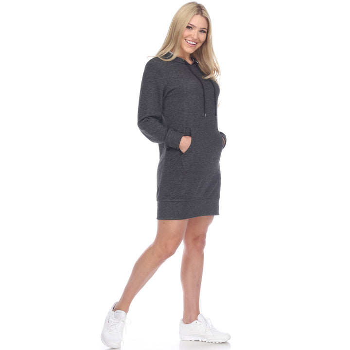 Women's Hoodie-Shirt-Dress