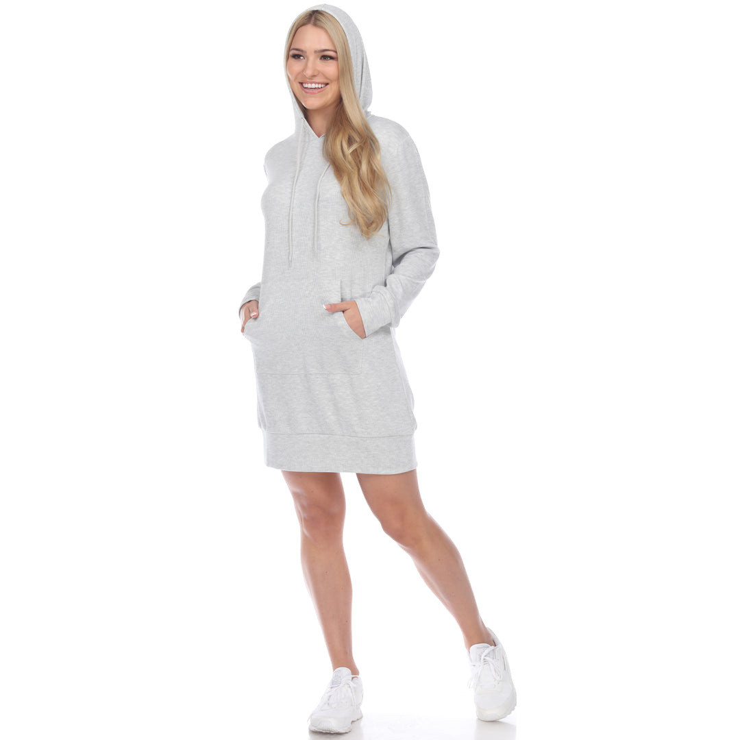 Women's Hoodie-Shirt-Dress