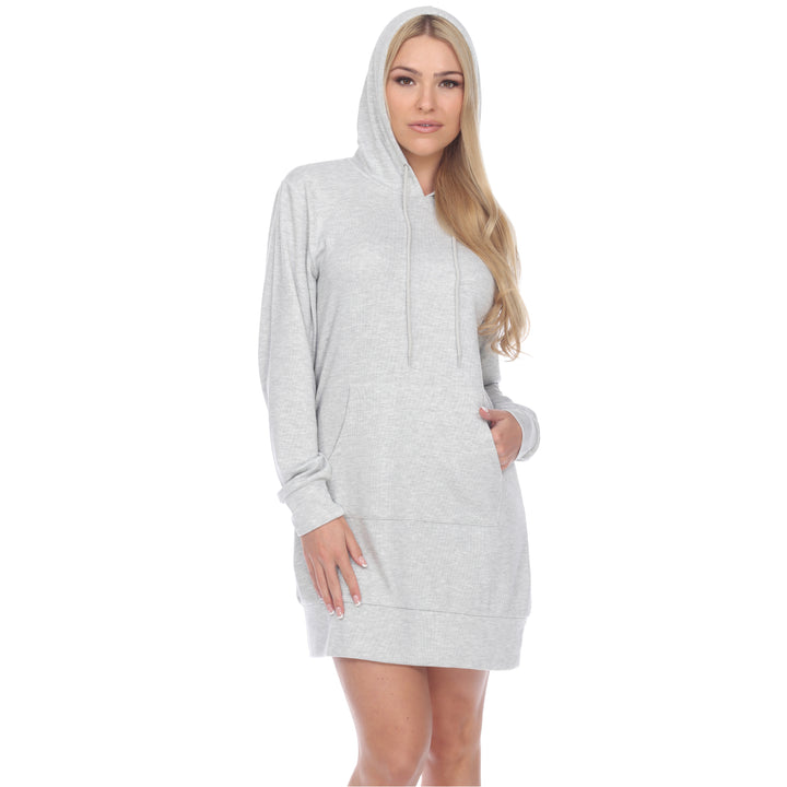 Women's Hoodie-Shirt-Dress