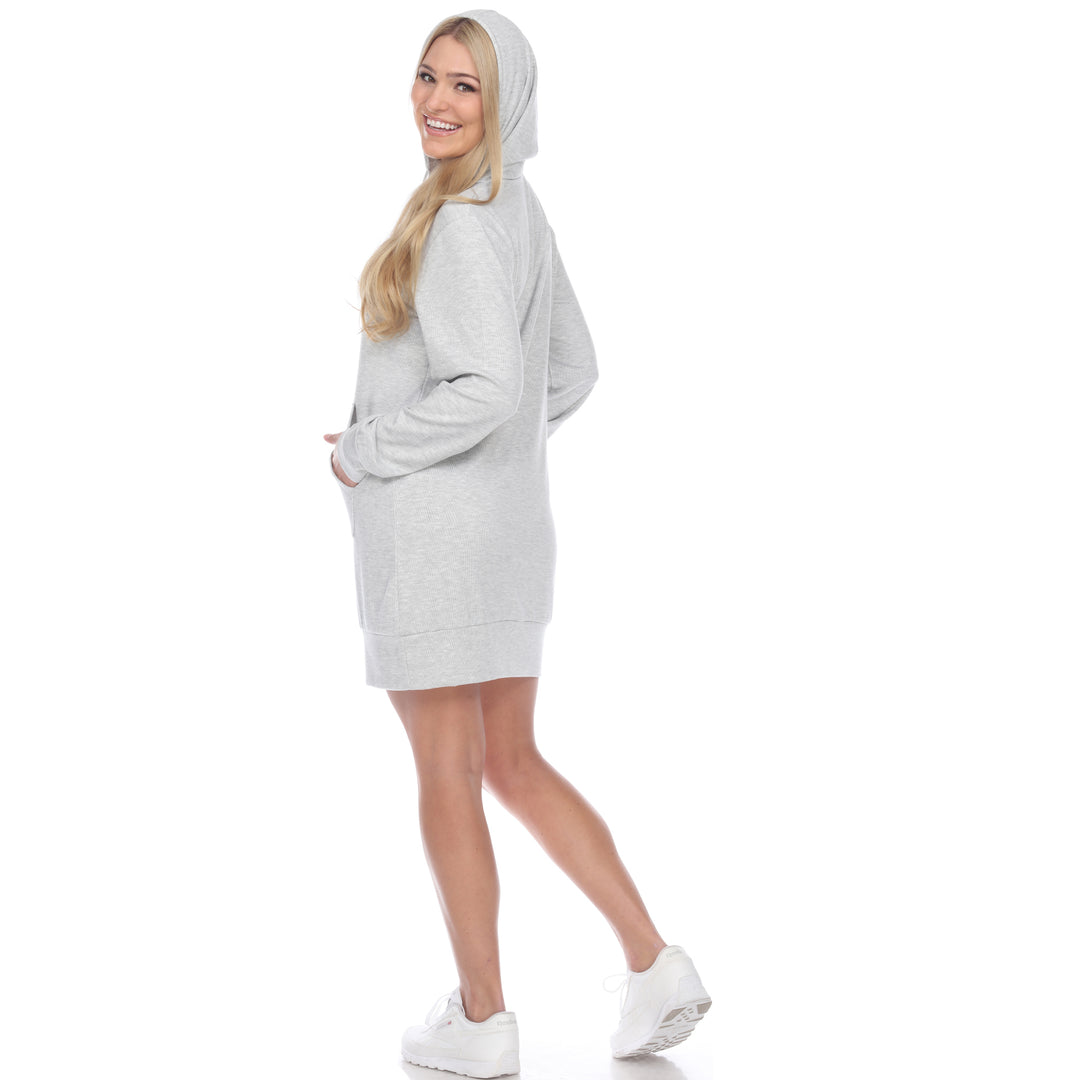 Women's Hoodie-Shirt-Dress