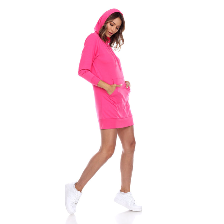 Women's Hoodie-Shirt-Dress