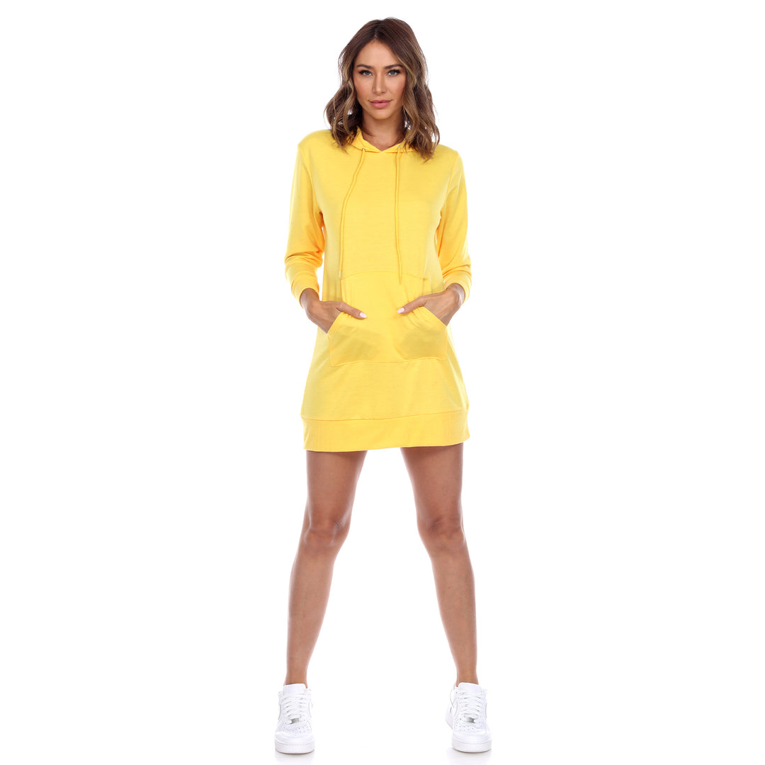 Women's Hoodie-Shirt-Dress