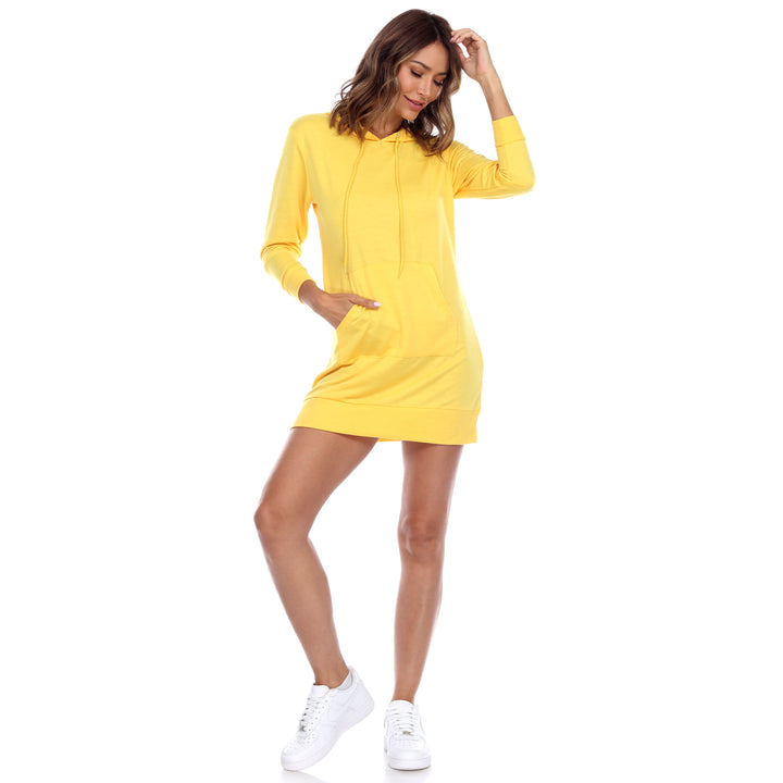 Women's Hoodie-Shirt-Dress