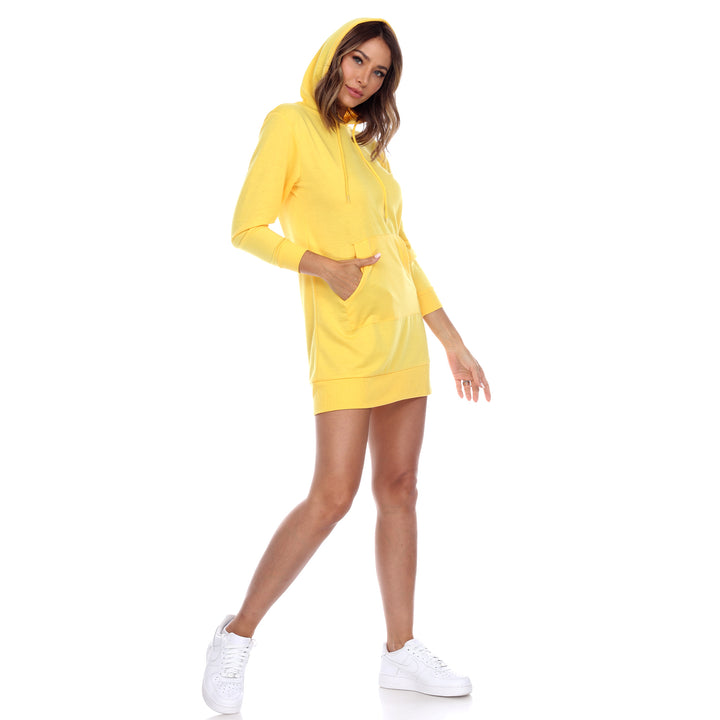 Women's Hoodie-Shirt-Dress