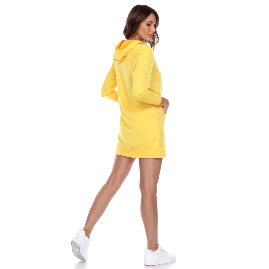 Women's Hoodie-Shirt-Dress