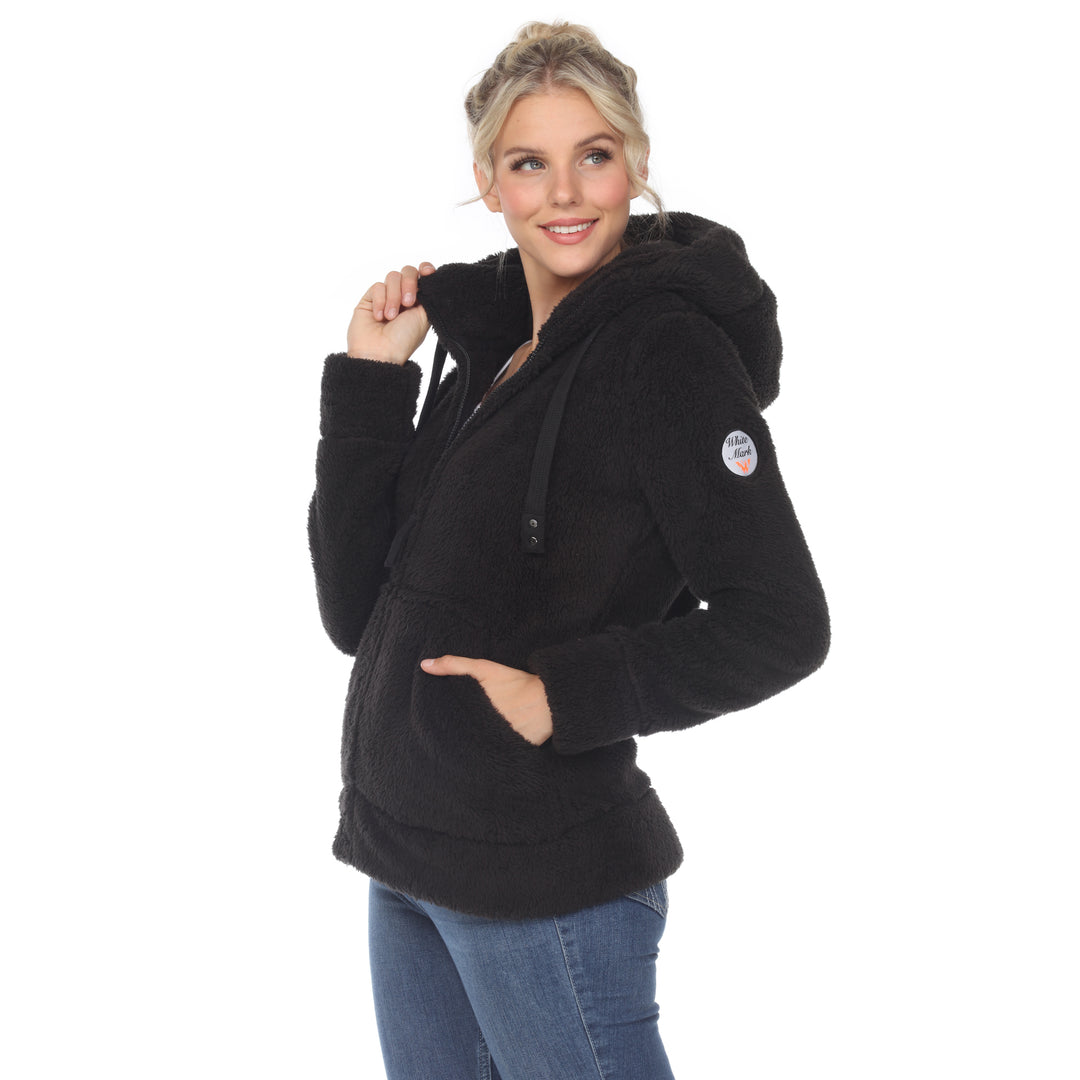 Women's Hooded Sherpa Jacket