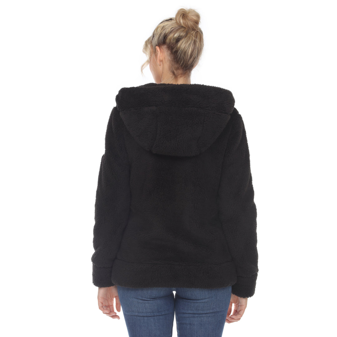 Women's Hooded Sherpa Jacket