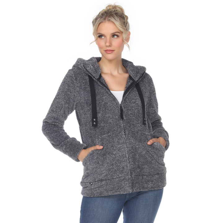 Women's Hooded Sherpa Jacket