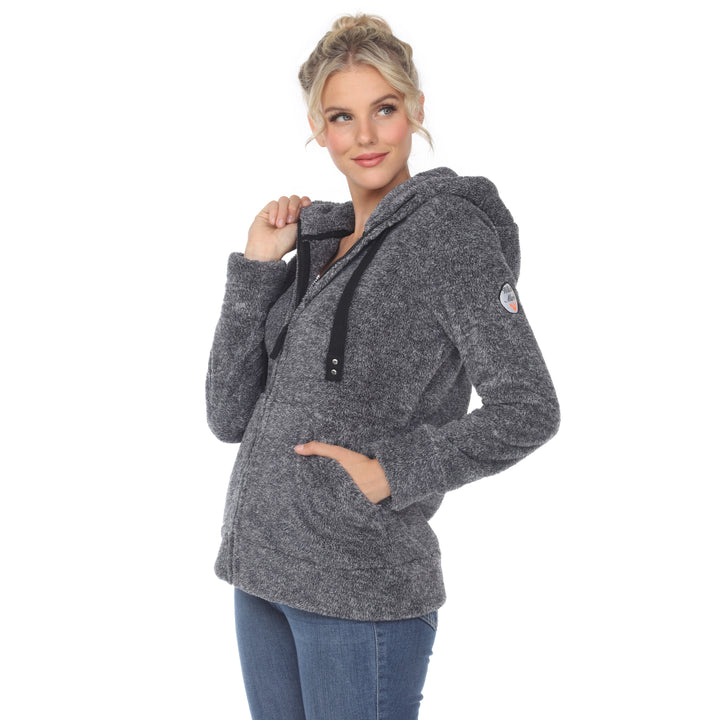 Women's Hooded Sherpa Jacket