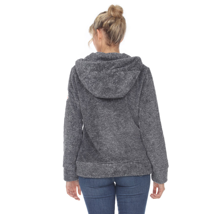 Women's Hooded Sherpa Jacket