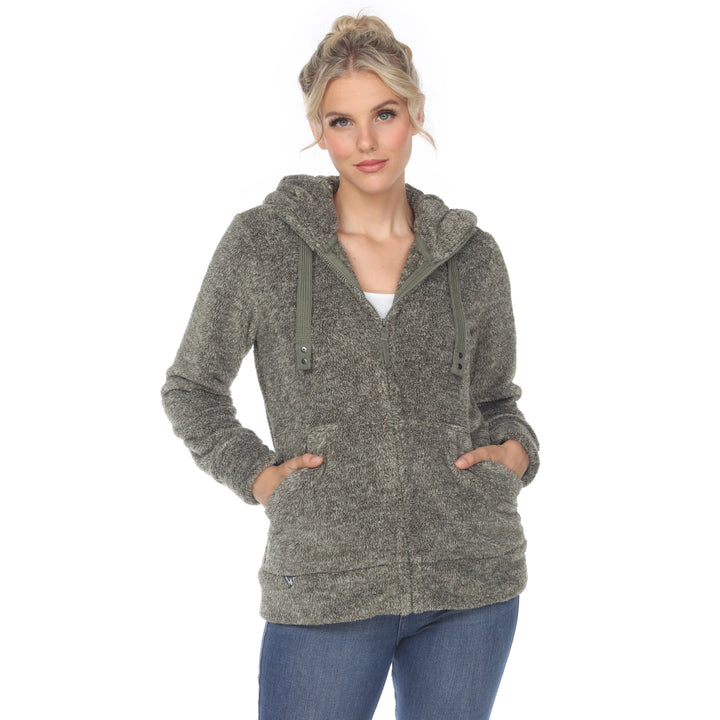 Women's Hooded Sherpa Jacket