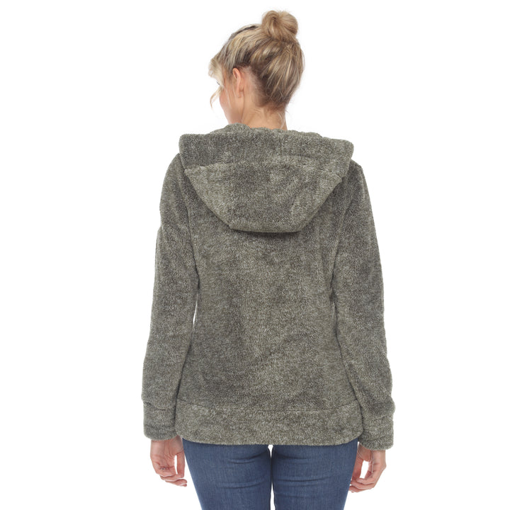 Women's Hooded Sherpa Jacket