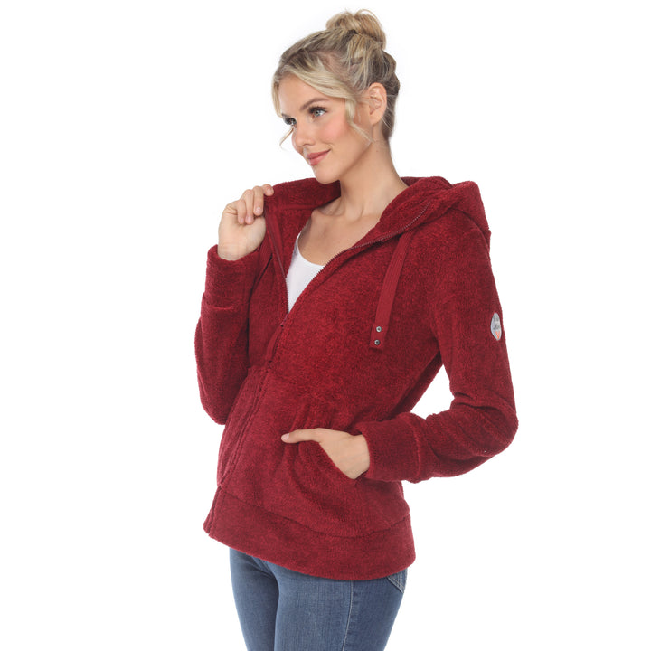 Women's Hooded Sherpa Jacket