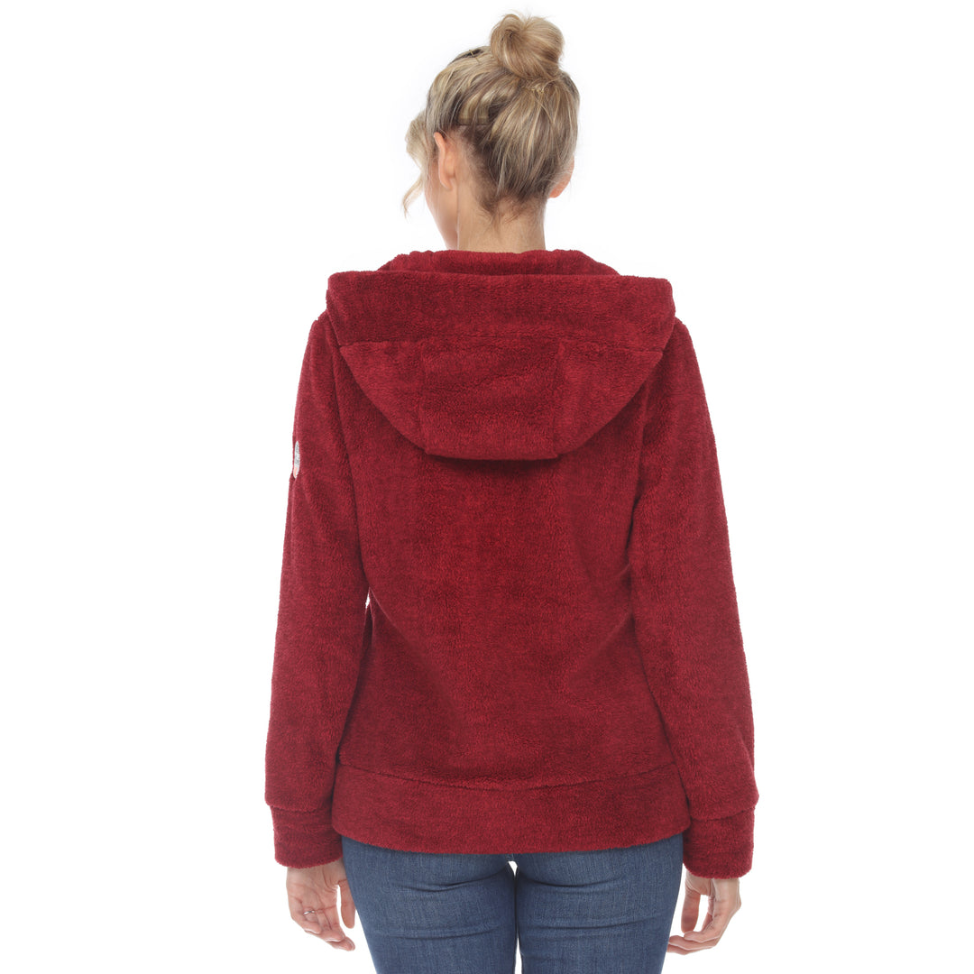 Women's Hooded Sherpa Jacket