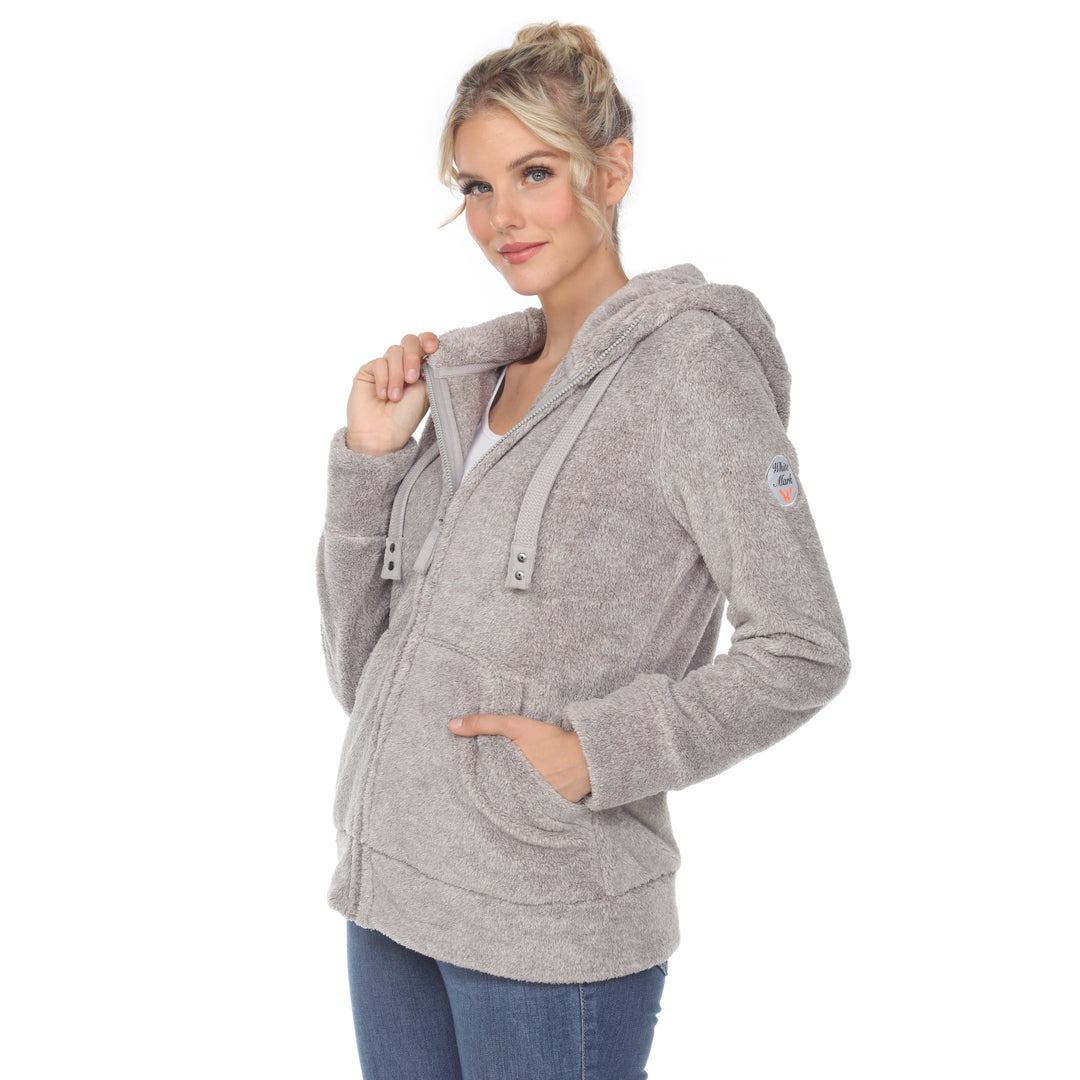 Women's Hooded Sherpa Jacket