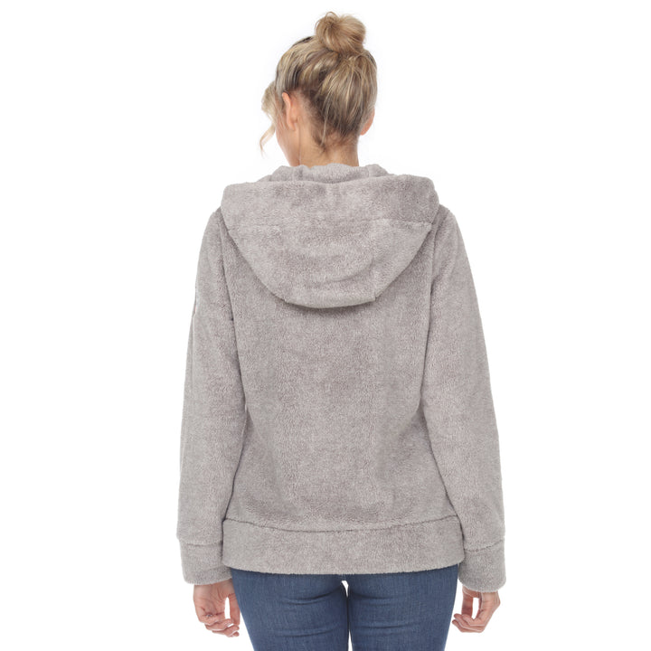 Women's Hooded Sherpa Jacket