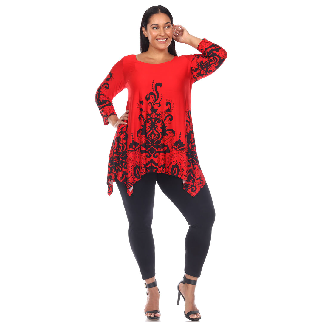 Women's Plus Yanette Tunic Top