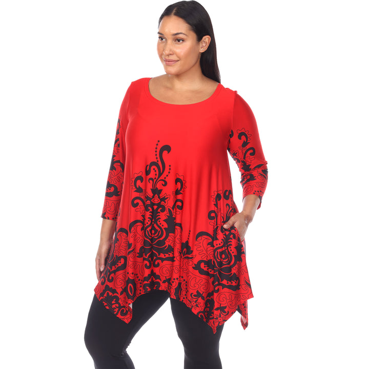 Women's Plus Yanette Tunic Top