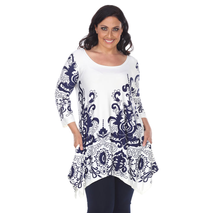 Women's Plus Yanette Tunic Top