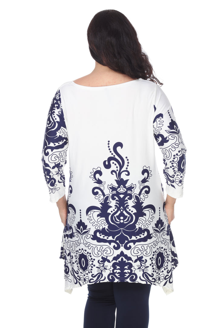 Women's Plus Yanette Tunic Top