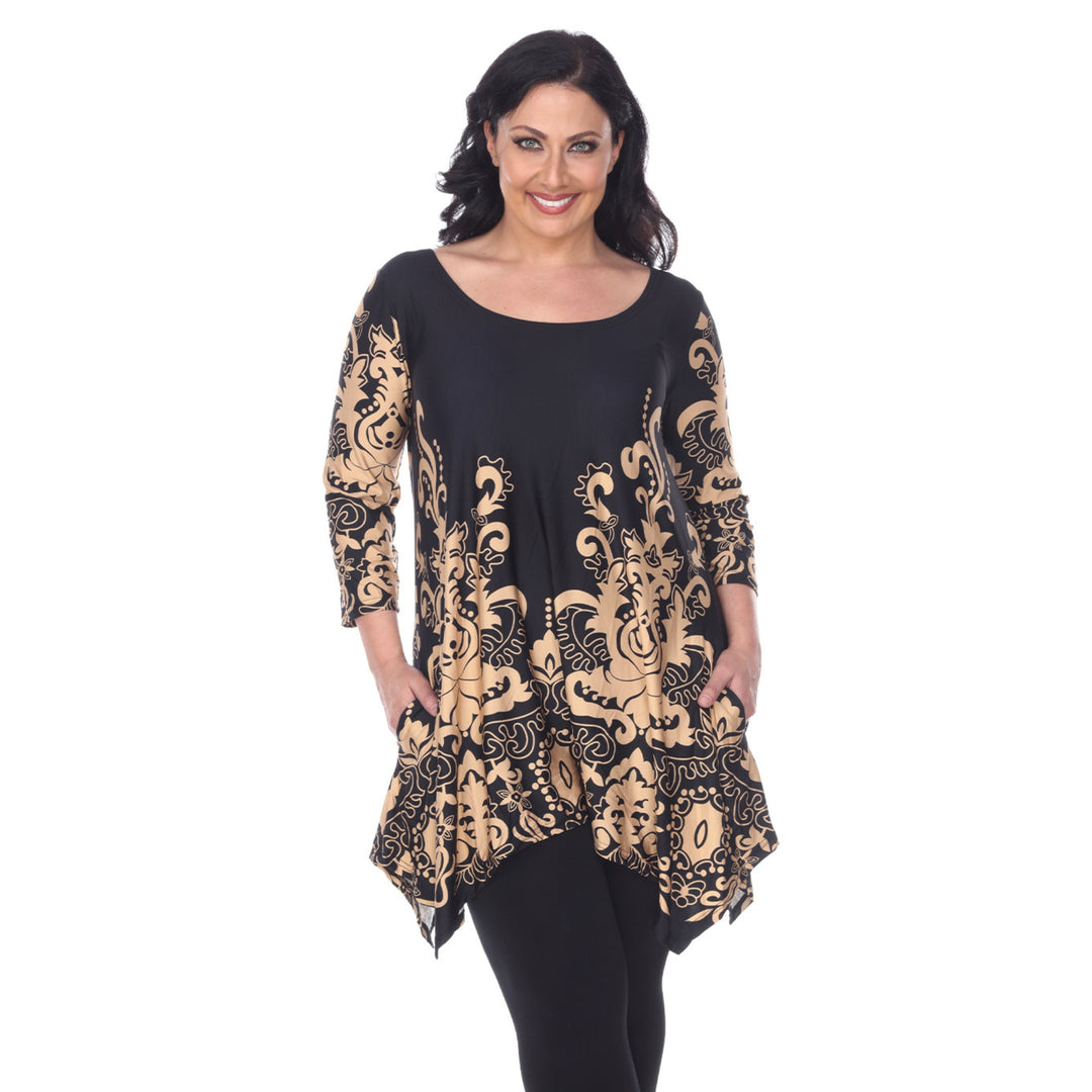 Women's Plus Yanette Tunic Top