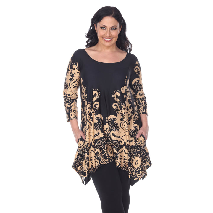 Women's Plus Yanette Tunic Top