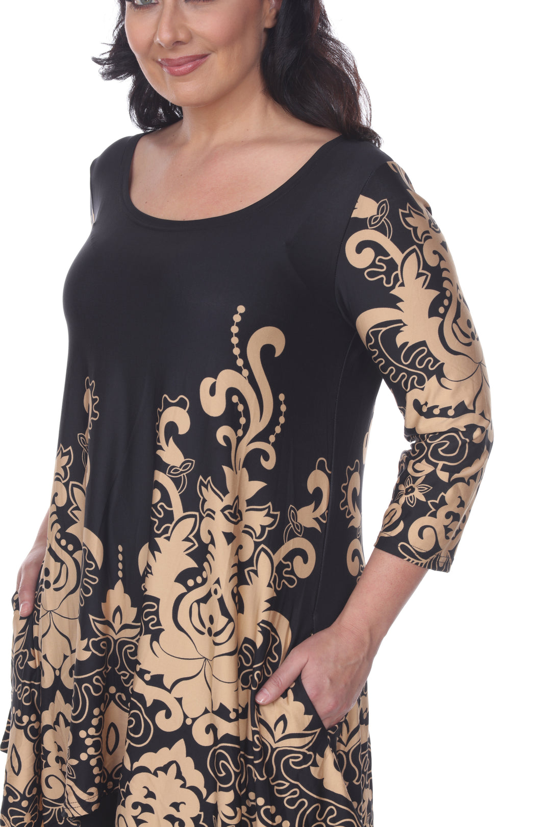 Women's Plus Yanette Tunic Top